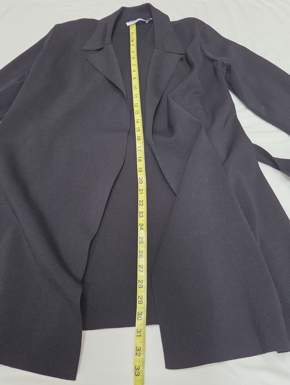 MM Lafleur Merritt Wrap Jardigan Black XL - Picture 9 of 10
